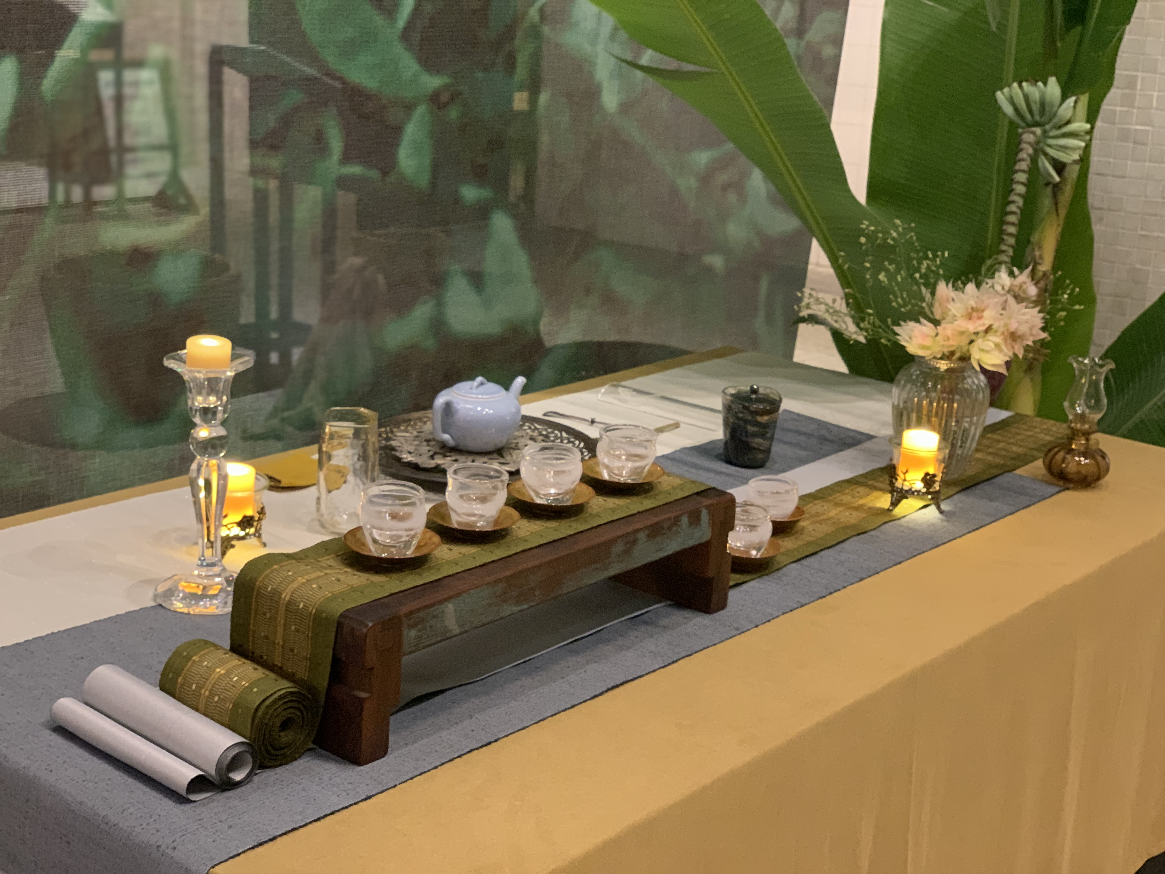 《茶金》記者會茶席空間設計