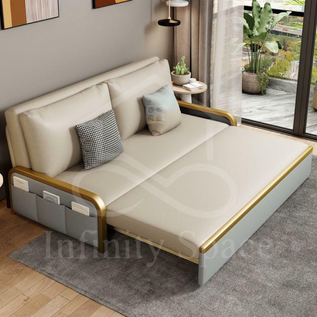 D4350 科技布梳化床