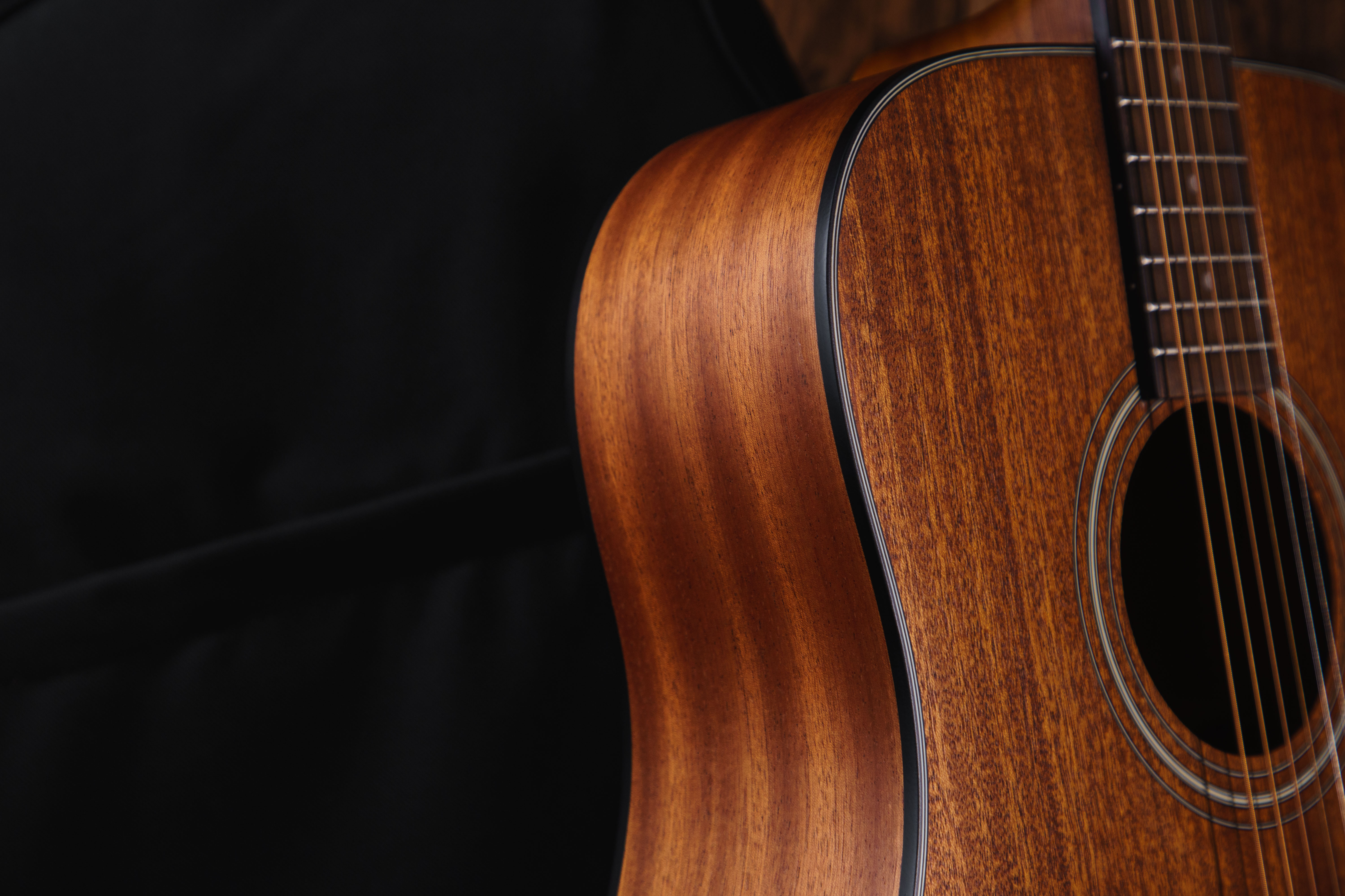 木吉他 Guild D-320 D型無缺角 木吉他 Guild D-320 D型無缺角 / D-320C D型缺角 面單 桃花心面單板 桃花心側背板 附原廠厚袋 41吋 全桃花心 mahogany 第 5 張圖片｜三峽吉他 / Bass