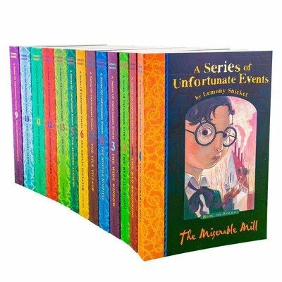 A Series of Unfortunate Events,  13 book Complete Bundle (Paperback) by Lemony Snicket