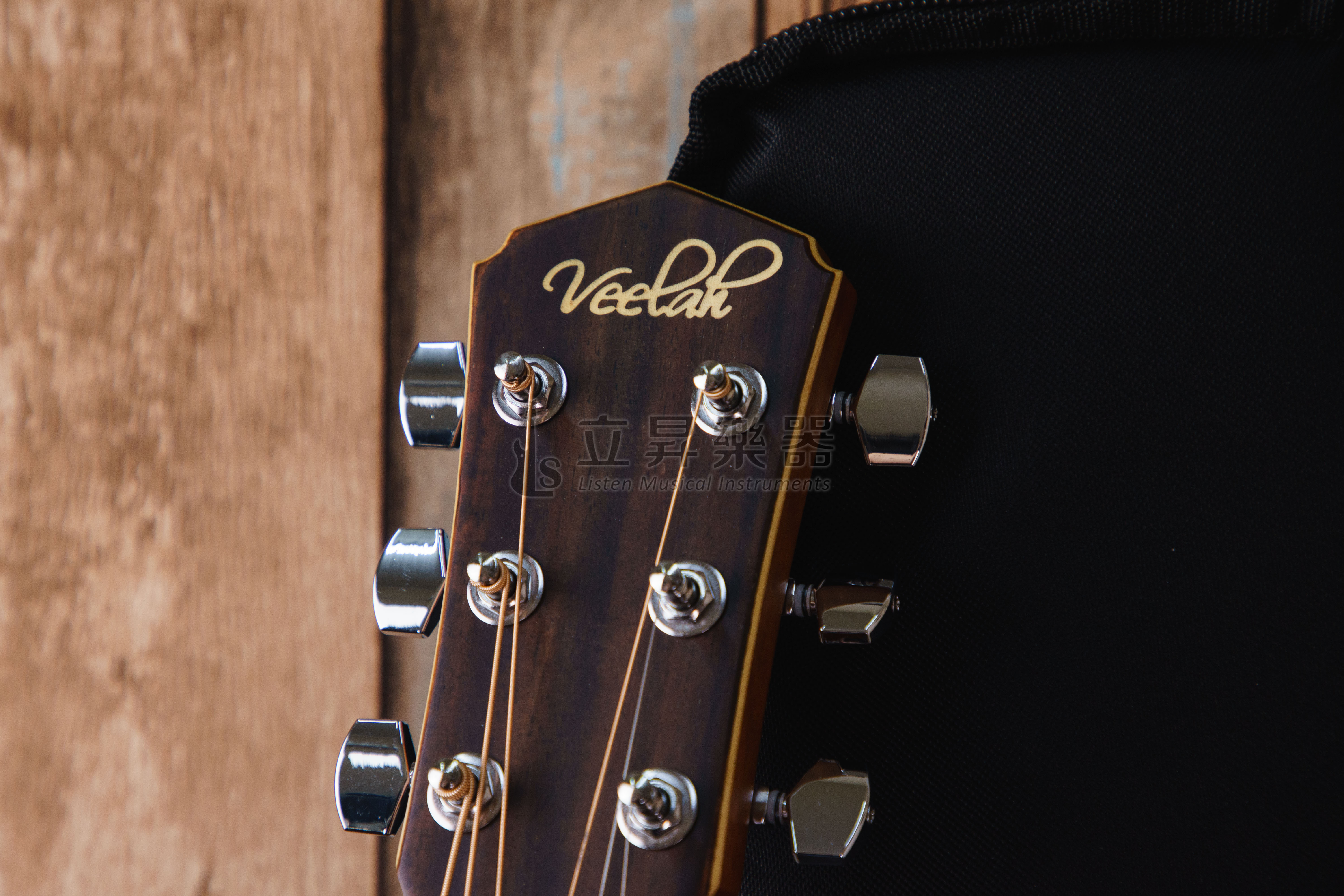 Veelah Veelah V1-D-SB 漸層色 雲杉面單 D桶身 桃花心木側背 面單板木吉他 附原廠琴袋 第 3 張圖片｜三峽烏克麗麗