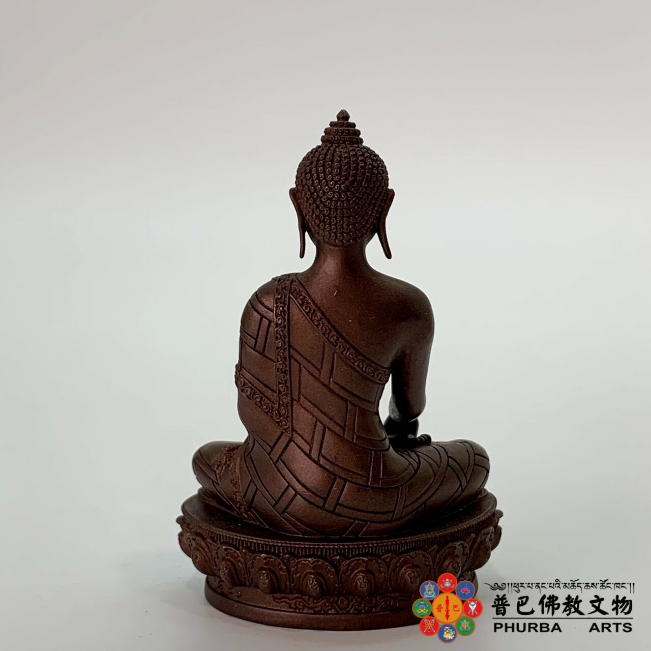 佛像04 A superbly carved rare marble fragmentary head of Shakyamuni