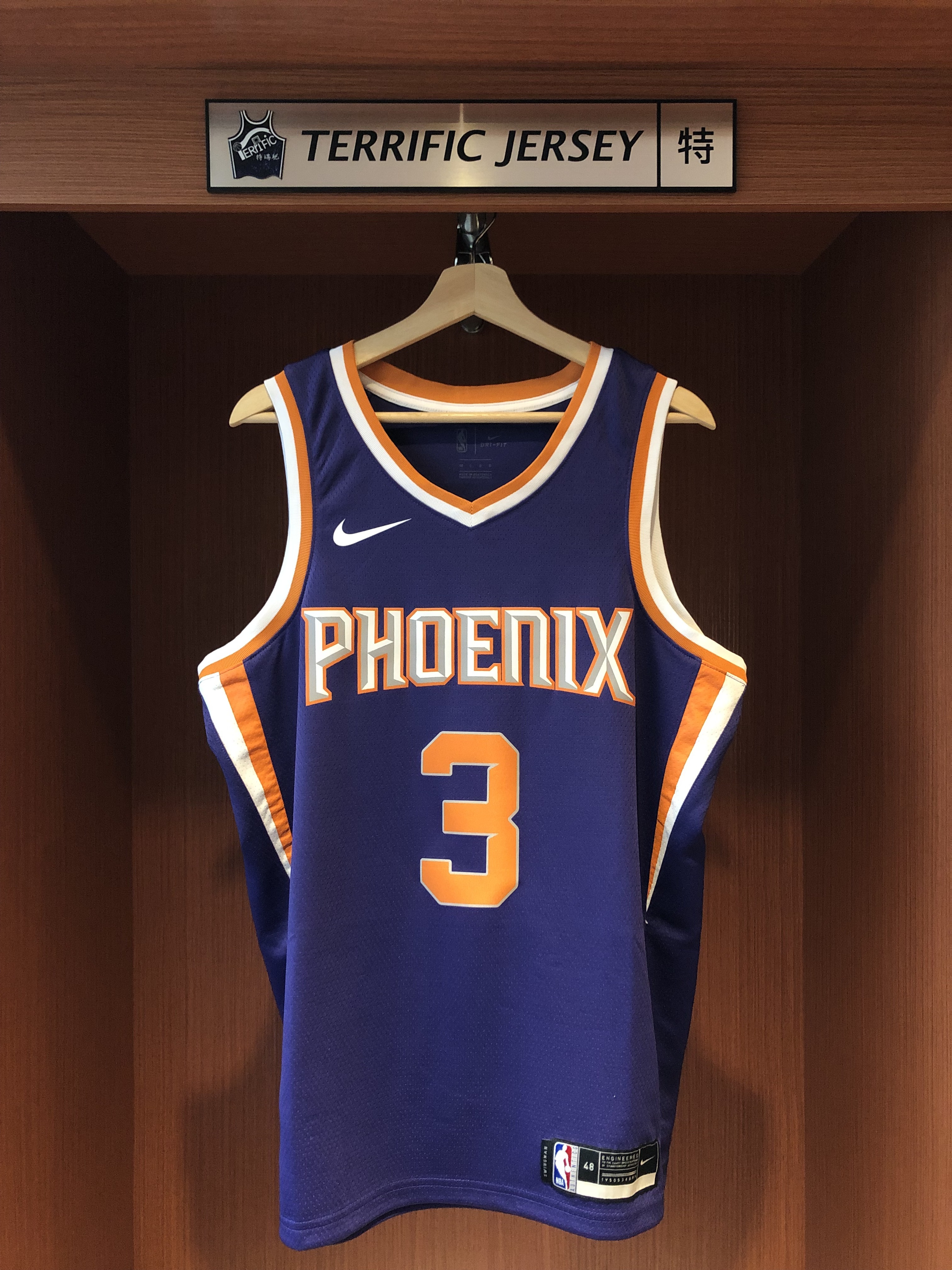 NBA球衣 Chris Paul 鳳凰城太陽紫 Icon Nike Swingman 球迷版 熱轉印 全新