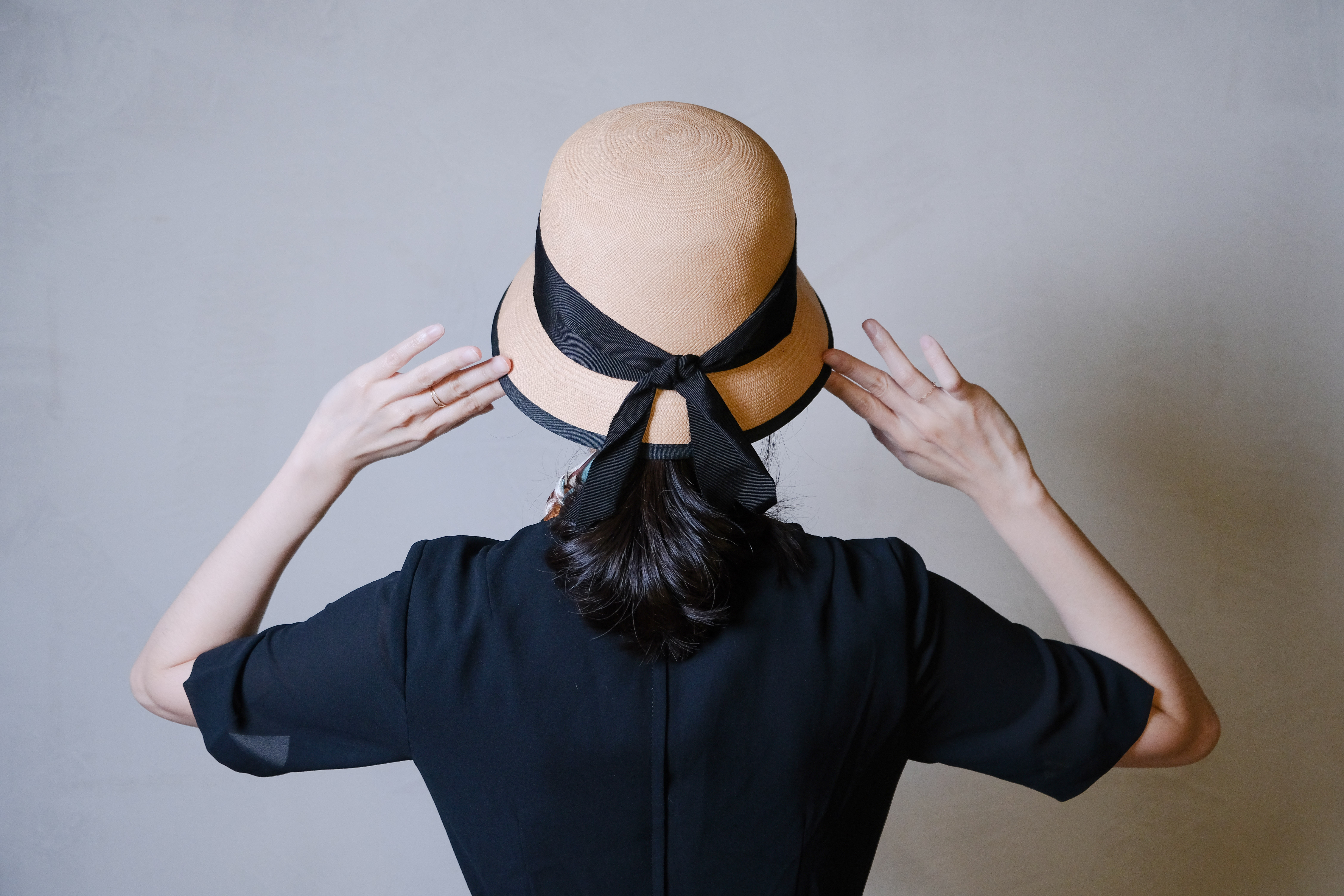 巴拿馬帽｜Cloche - 黑莓｜厄瓜多限定