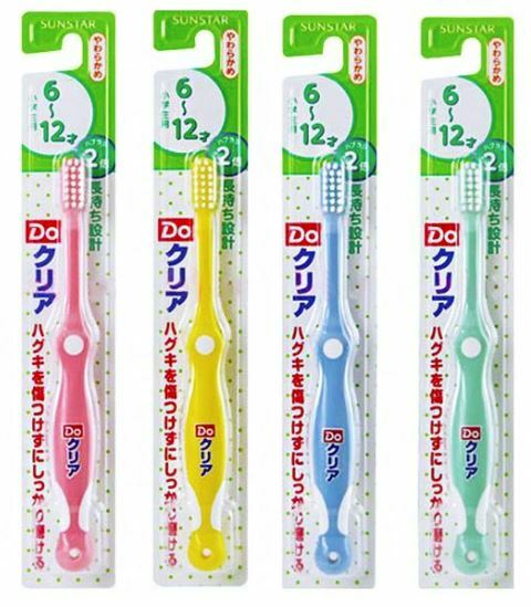 Sunstar - 日本幼童軟毛牙刷 (6歲-12歲) 單枝顏色隨機發出
