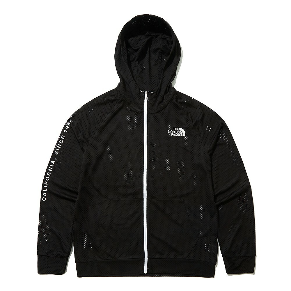 THE NORTH FACE 白標 SURF-LIKE 水上運動 網眼 連帽 外套 黑 NJ5JL09K