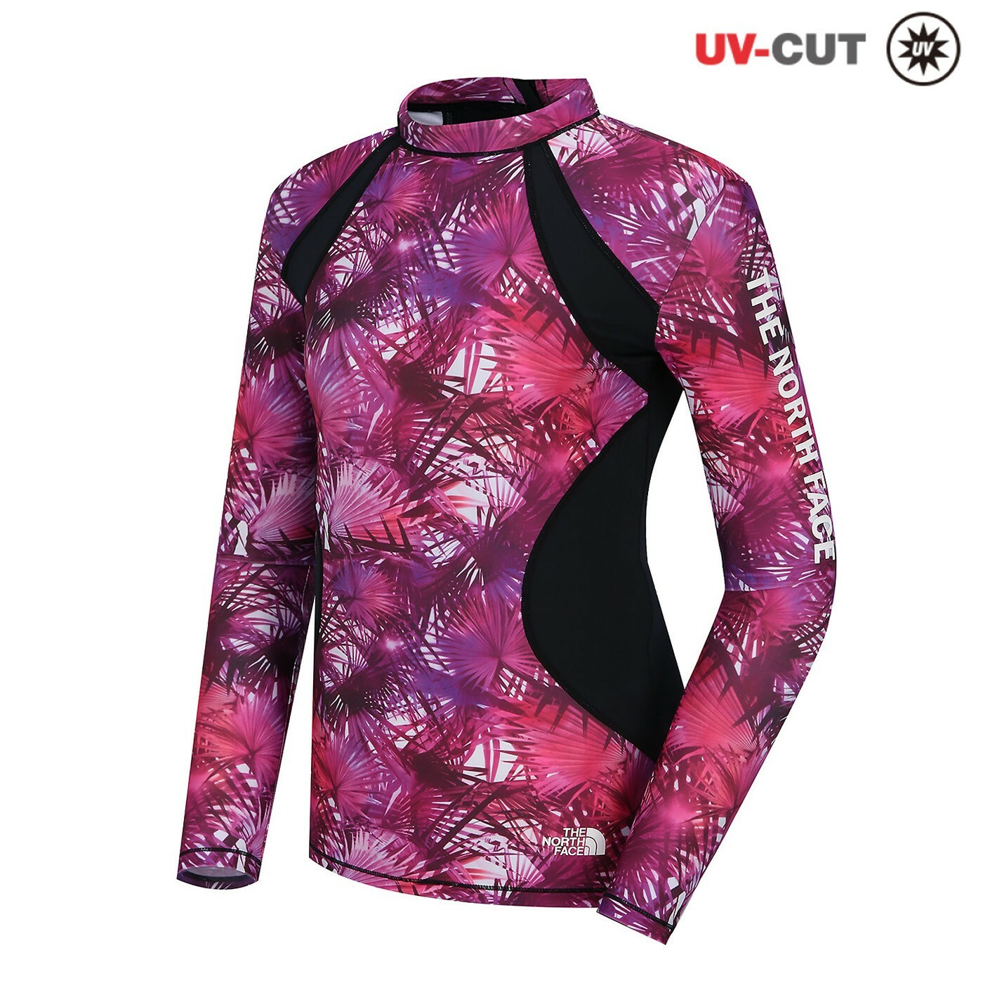 THE NORTH FACE 女 SUPER AQUA 防曬衣 水母衣 緊身衣 衝浪 粉 NT7XJ31D