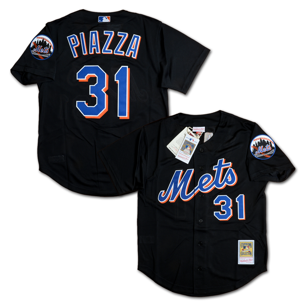 Mitchell & Ness 紐約大都會隊 Mike Piazza 2000 打擊練習衫 球衣