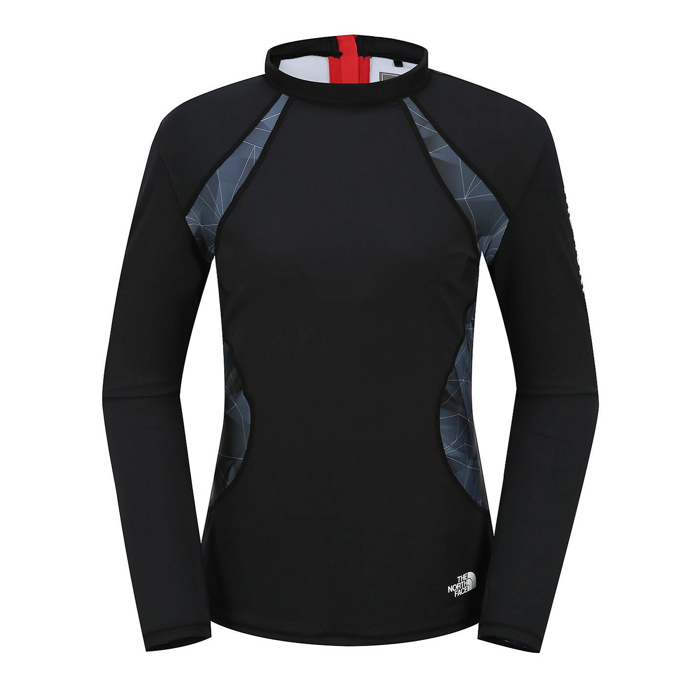 THE NORTH FACE 女 SUPER AQUA 防曬衣 水母衣 緊身衣 衝浪 黑 NT7XJ31A