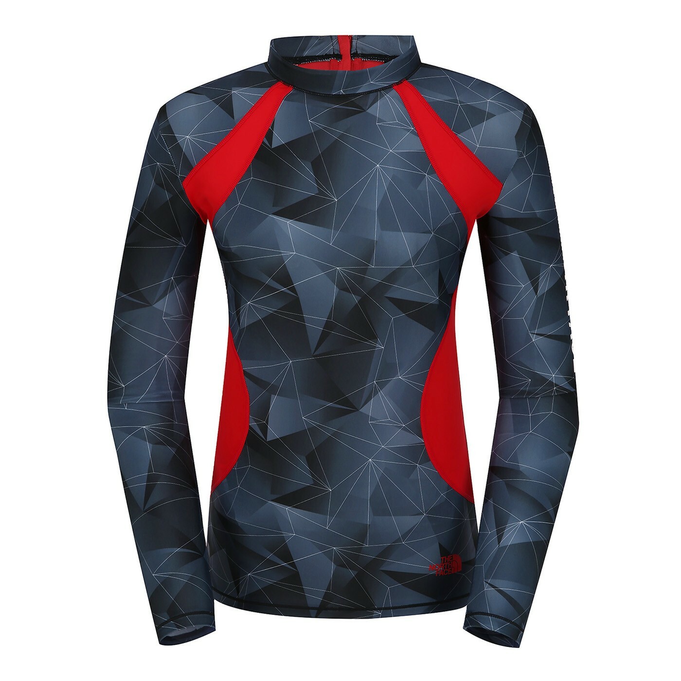 THE NORTH FACE 女 SUPER AQUA 防曬衣 水母衣 緊身衣 衝浪 灰 NT7XJ31C