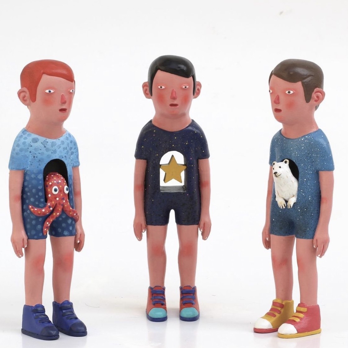 Toco-Oco 作品 Guido - At The Bottom  / Guido - Star / Guido - Polar