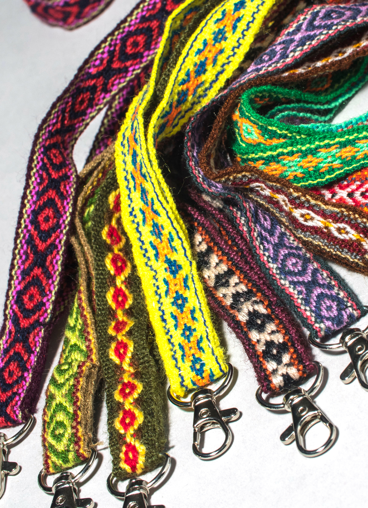 秘魯國家館】ST.MALO 秘魯工匠手工編織印加圖騰萬用掛繩-2261UH-顏色隨機