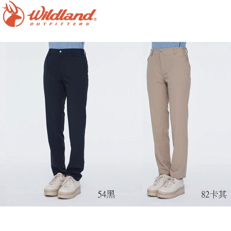 Wildland 荒野 女彈性CORDURA涼感合身褲 54黑、82卡其 露營/戶外/休閒/旅遊/野餐/釣魚 21WB01309