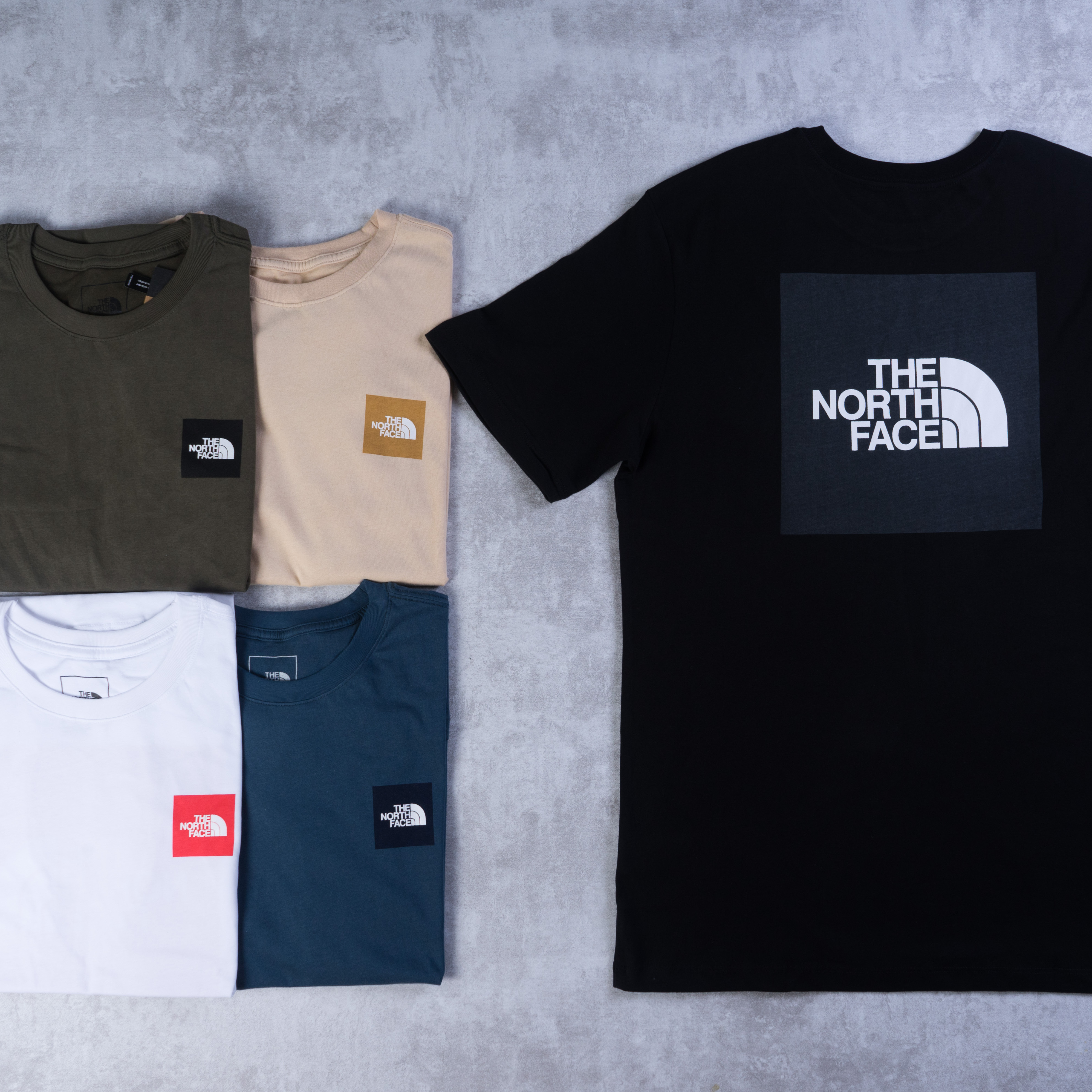 The north face 2025 logo t shirt