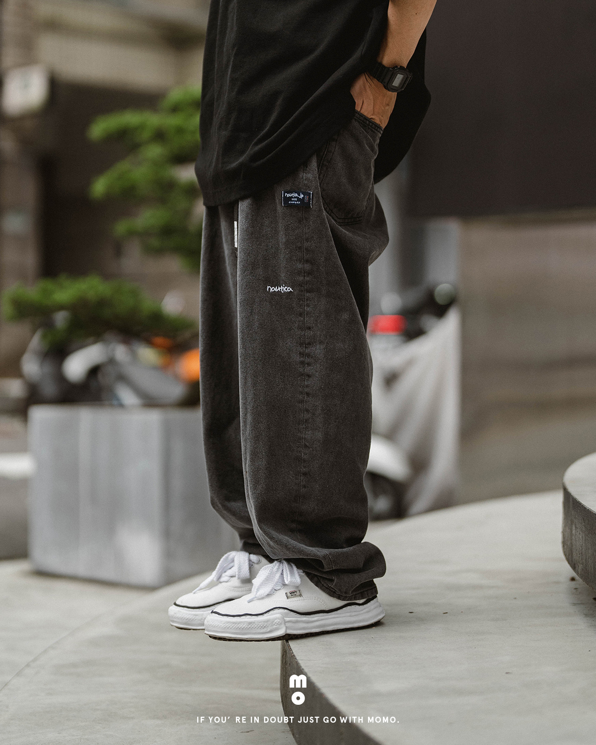 日線Nautica JP | 5 Pocket Denim Pants 水洗灰/ 單寧藍牛仔褲