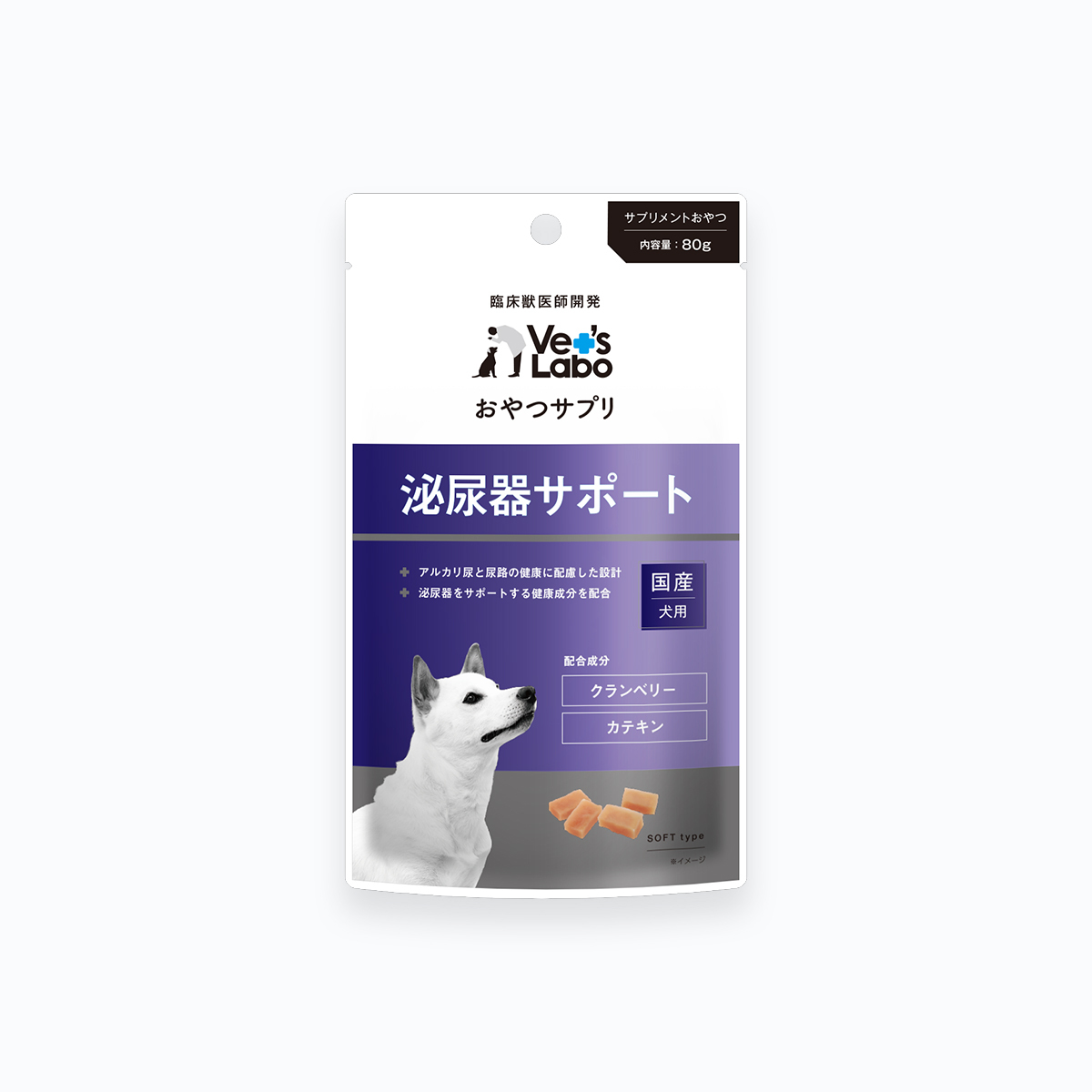 【Vet's Labo】Dog Urinary Support Snack Supplement 80g