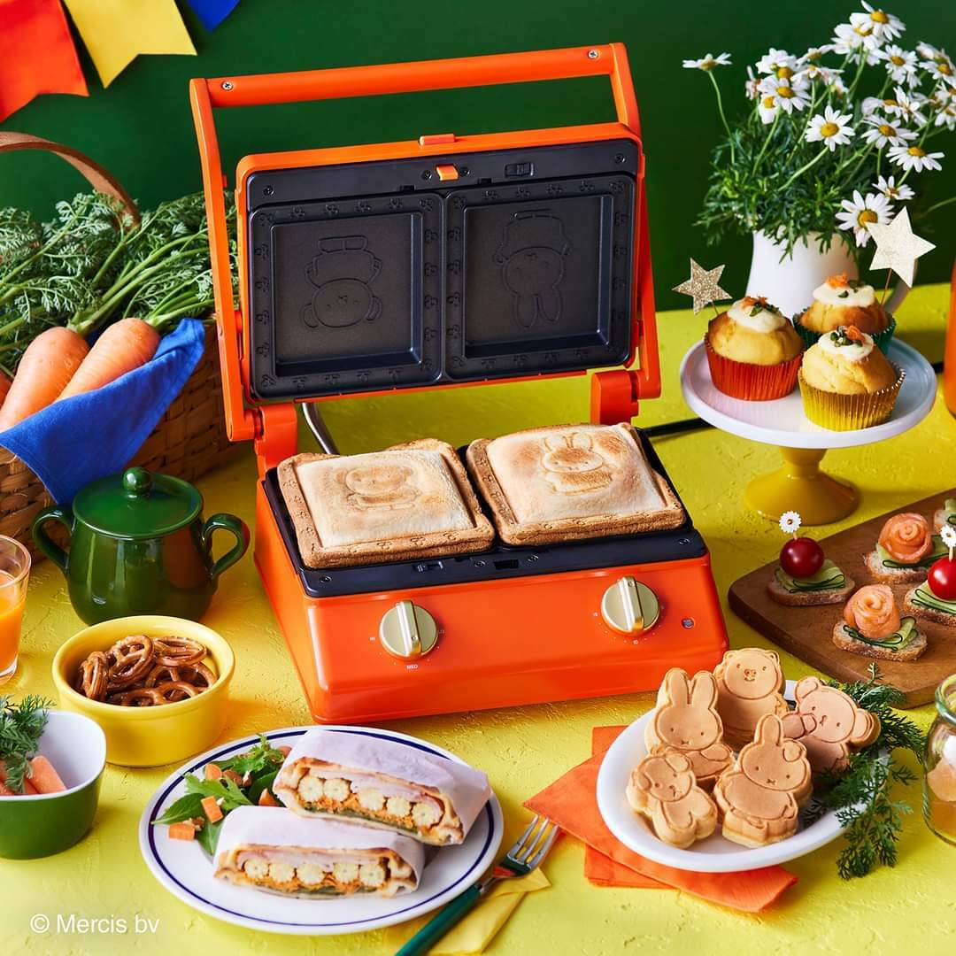 BRUNO x Miffy 雙片厚燒三文治機