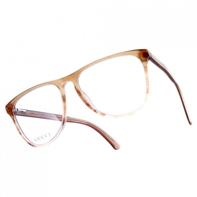 【GUCCI】GG3518 WVS 復古貓眼細板膠框光學眼鏡