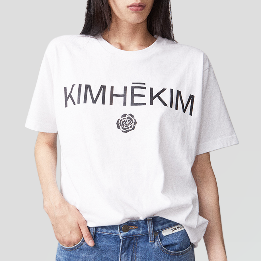 KIMHEKIM ROSE T-SHIRTS BLACK
