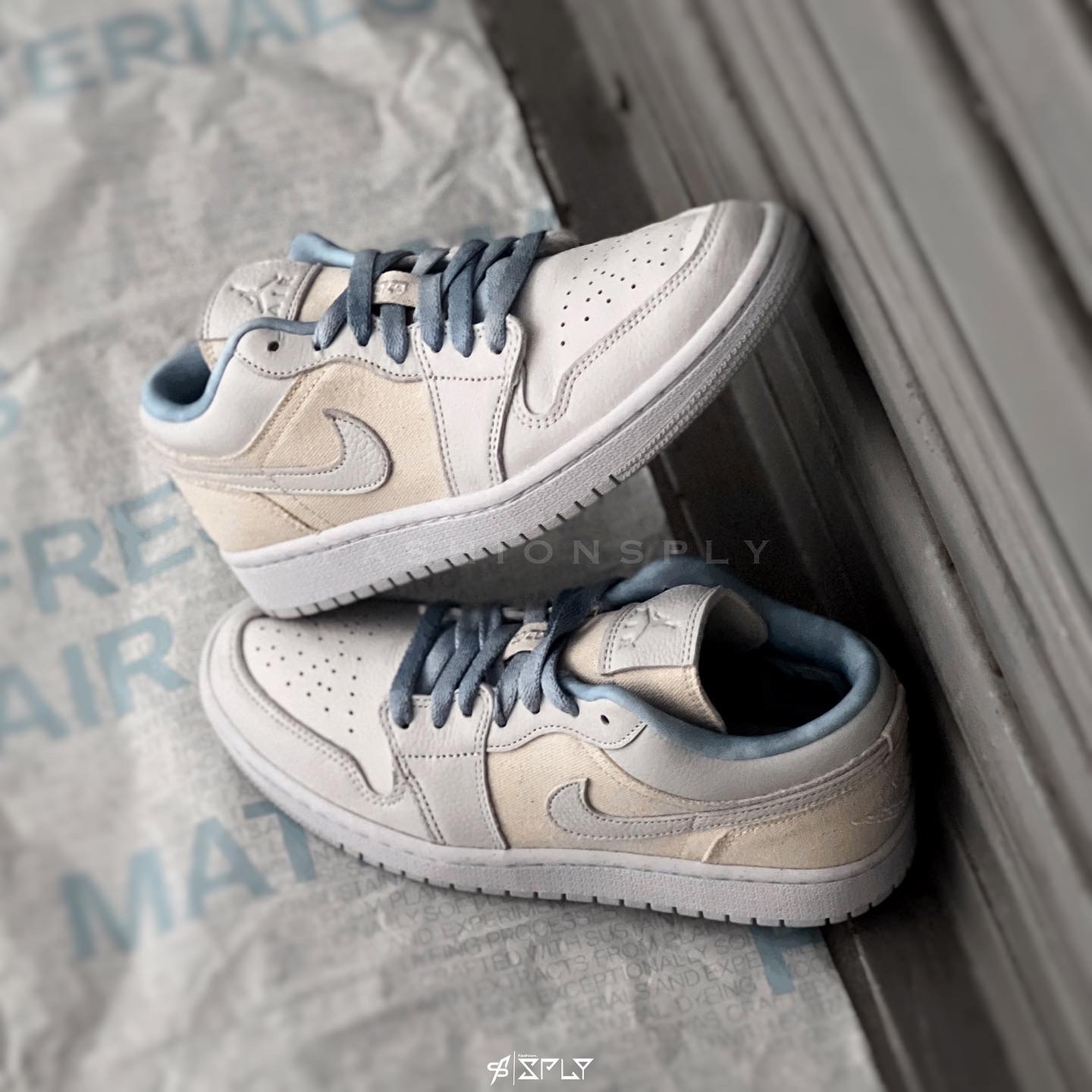 Air Jordan 1 Low Grey Cream 奶油 灰藍 DQ4151-500