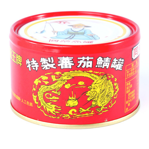 【同榮】龍王牌蕃茄汁鯖魚罐頭 230g*3入/組