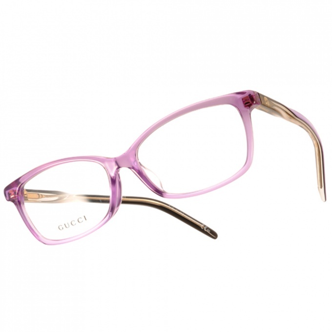 【GUCCI】GG3668F 0XH  魅力時尚立體轉節鏡腳系列 方框光學眼鏡