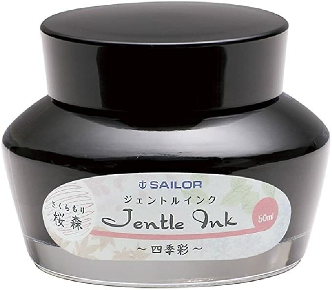 櫻森 寫樂復刻版 四季彩鋼筆墨水 50ml｜日本Sailor