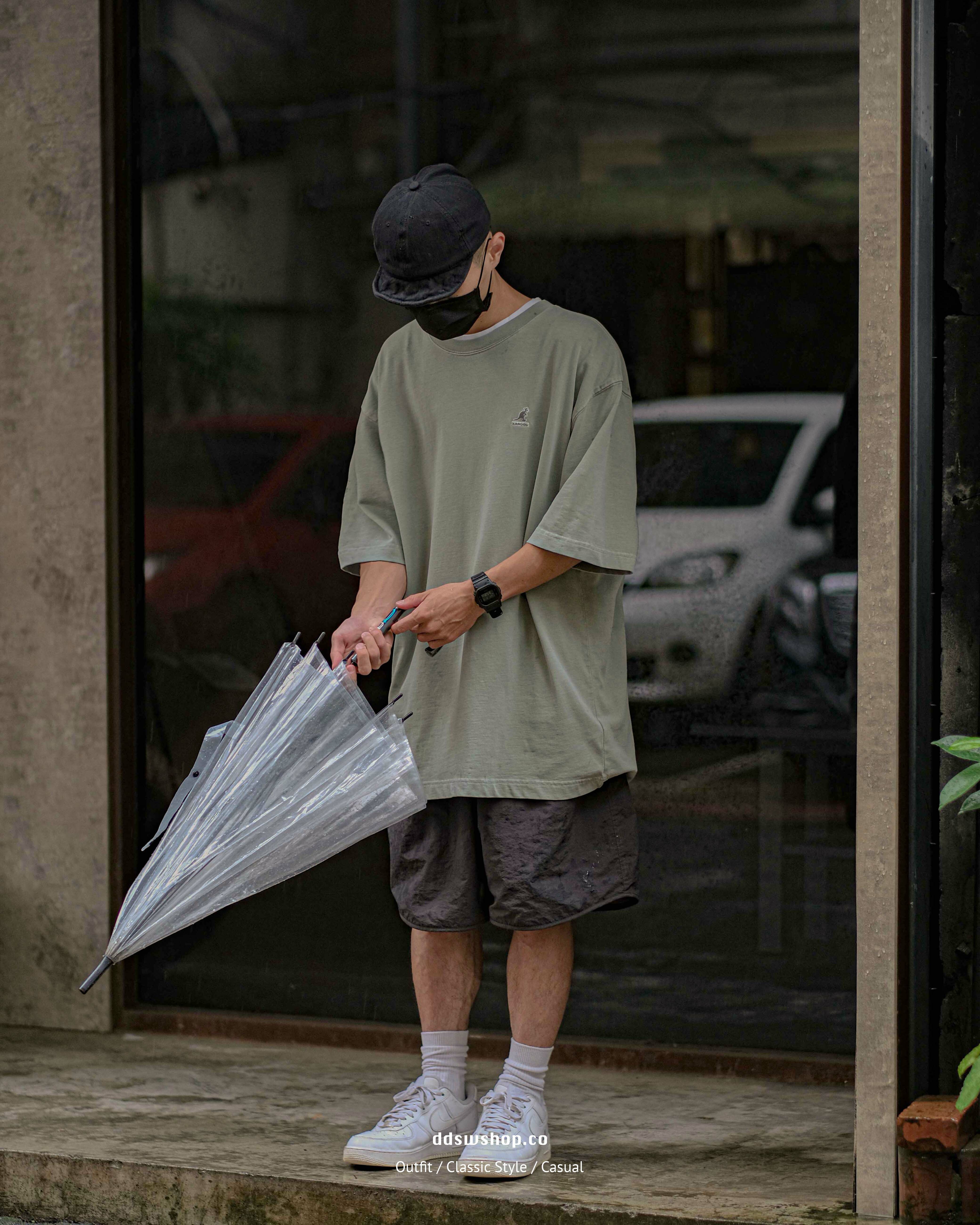 Kangol 袋鼠 短袖 水洗 刺繡 經典Logo 橘色 藍色 綠色