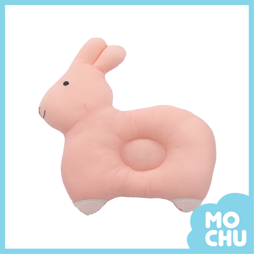 呆萌小兔定型冰絲枕頭