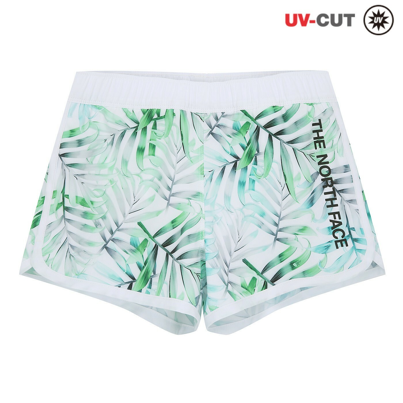 THE NORTH FACE 女 FLORAL WATER 花卉 葉子 圖騰 運動 短褲 NS6NJ33J