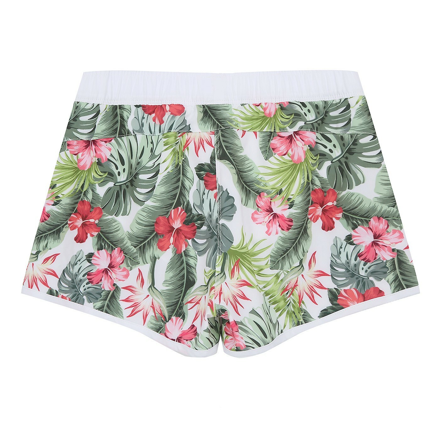 【吉米.tw】韓國代購 THE NORTH FACE 女 FLORAL WATER 花卉 紅花 短褲 NS6NJ33K