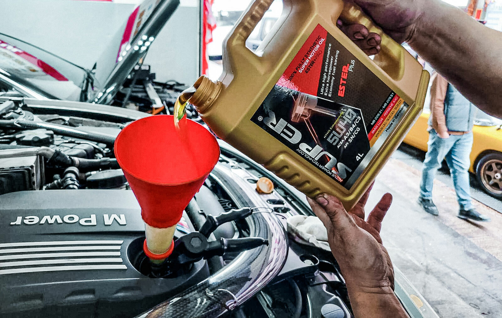 super ester plus 5w40 引擎機油 偈油 motor oil made in germany 德國製造