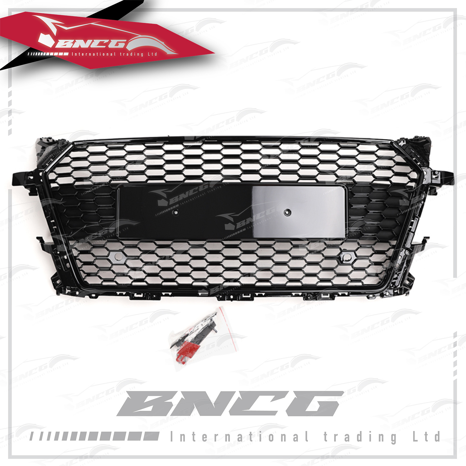 奧迪 Audi 15-18年式 TT 改 TTRS 原車替換式 改裝 外觀件 蜂巢式 中網 水箱罩