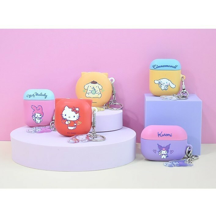 Sanrio - Airpods Galaxy Buds Hard Case - 公仔牌貼身耳機保護硬套 SU