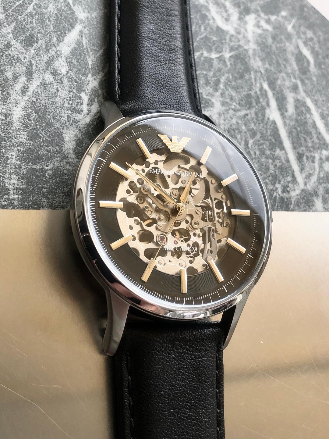 【EMPORIO ARMANI】AR60038 43mm Modern Watch