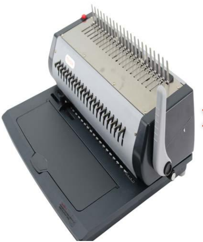 HIC TCC 2100E 電動膠圈釘裝機 每次打孔15張(80gsm) (中用量) 行銷世界20年，美國品牌， 台灣製造