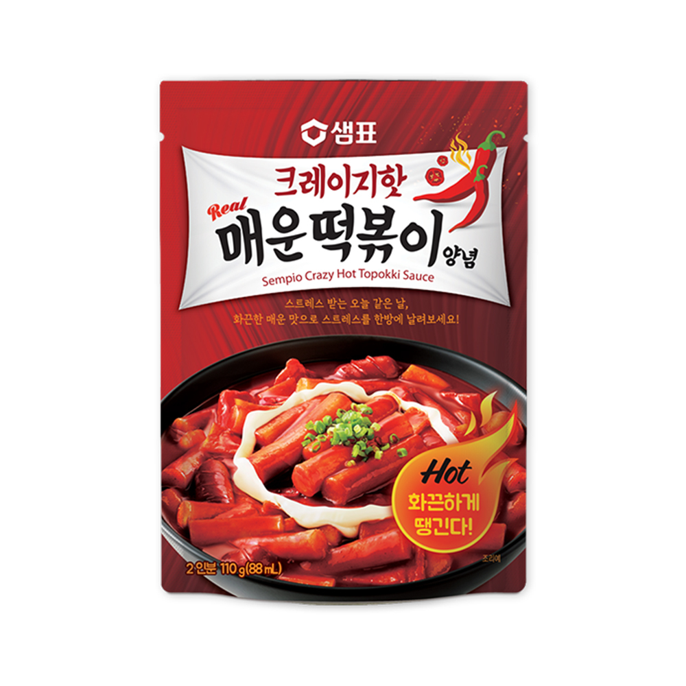 【BK SHOP】醬汁(辣炒年糕極辣口味)110G