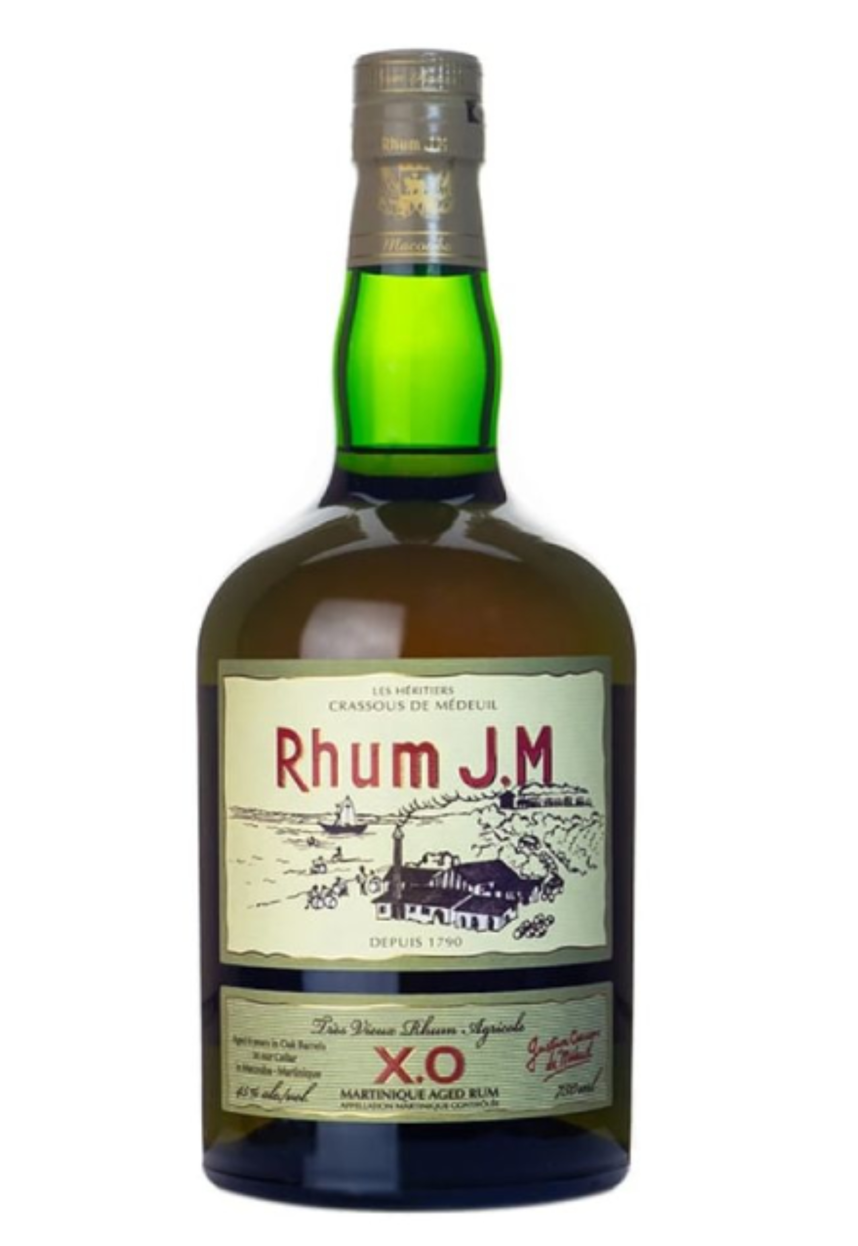 RHUM J.M X.O 45% (min. 6 years in oak barrel)
