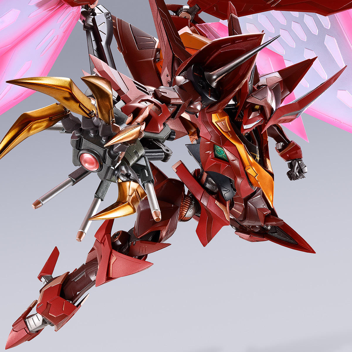 **沒有啡盒雙膠紙** 日版 [魂SHOP限定] METAL BUILD Code Geass 反叛的魯路修R2 紅蓮聖天八極式