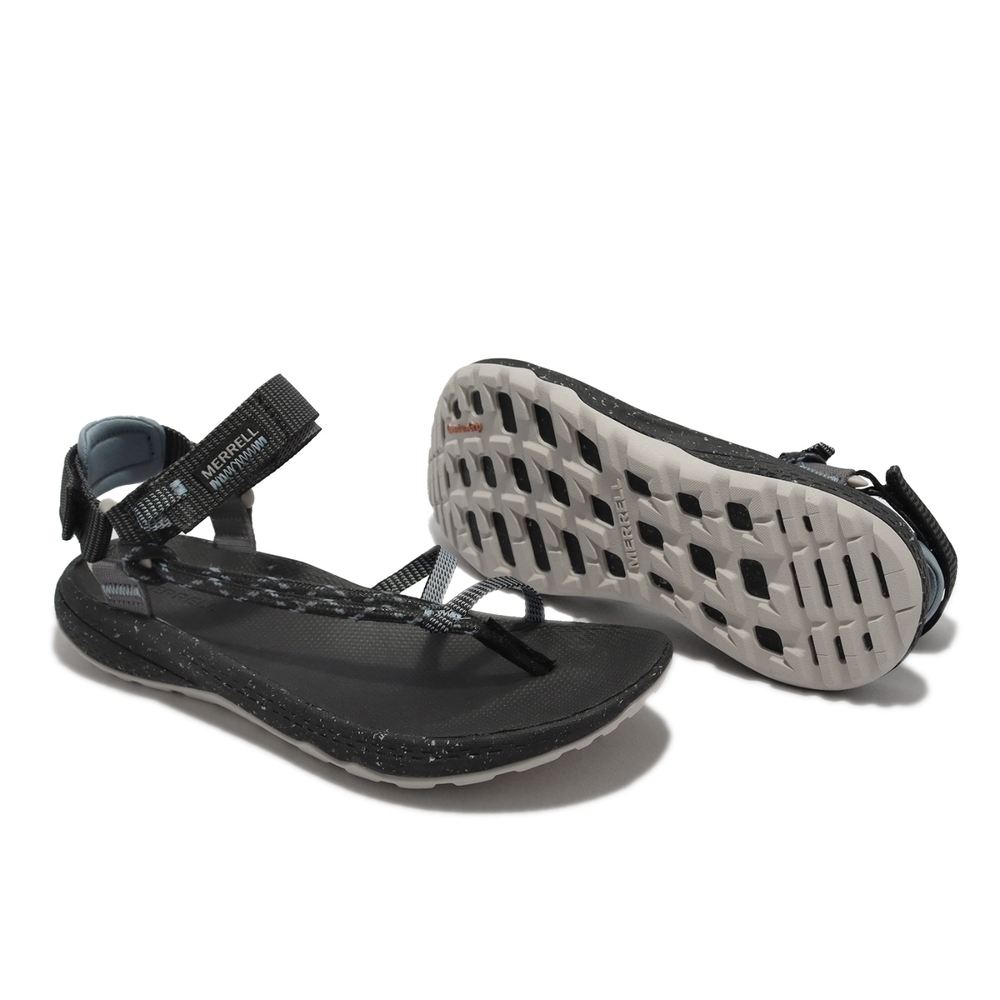 MERRELL 美國  BRAVADA CORD WRAP 涼鞋 女款  黑/霧藍 舒適/EVA中底/快速排水 30M004170