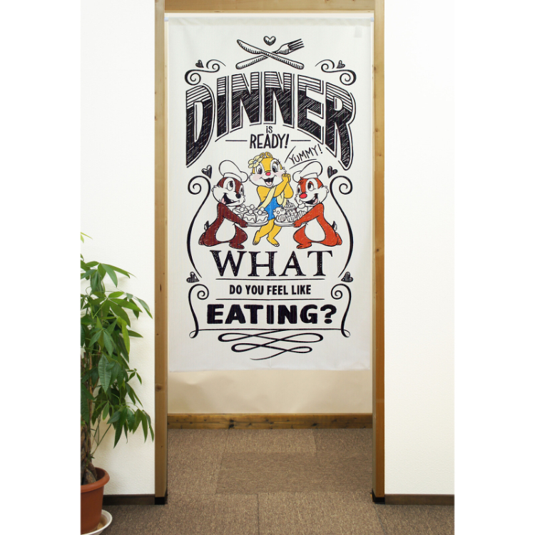 迪士尼大鼻鋼牙門簾 85 x 150 cm 晚餐 #CM22D-95704