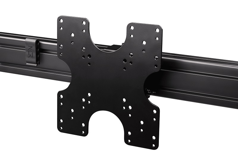 米特3C數位–NLR ELITE FREESTANDING TRIPLE MONITOR STAND ADD ON 炭灰擴充三螢幕套件/NLR-E006