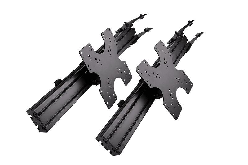 米特3C數位–NLR ELITE FREESTANDING TRIPLE MONITOR STAND ADD ON 炭灰擴充三螢幕套件/NLR-E006