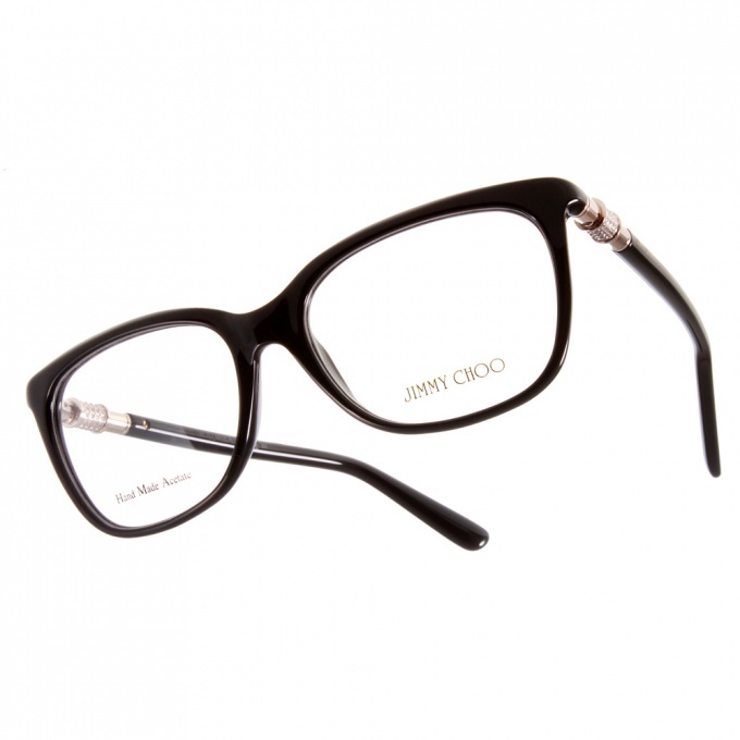 【JIMMY CHOO】JC84 807 鑽飾系列 貓眼框光學眼鏡