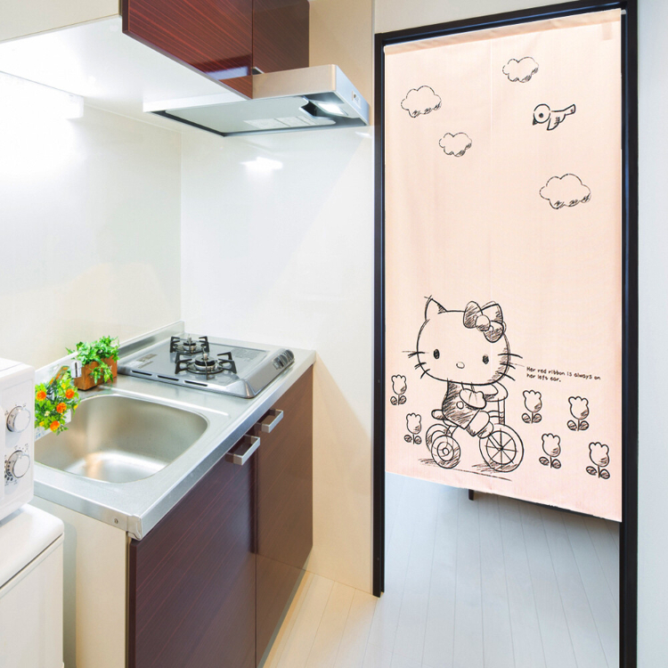 Sanrio Hello Kitty 門簾 85 x 150 cm 素描 #CM22D-91929