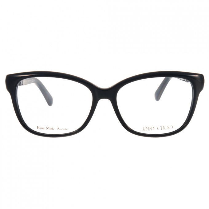 【JIMMY CHOO】JC93 QFE 鎖鏈造型貓眼框光學眼鏡