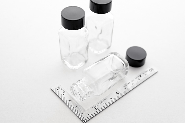 美製15ml玻璃厚方瓶（未滅菌）