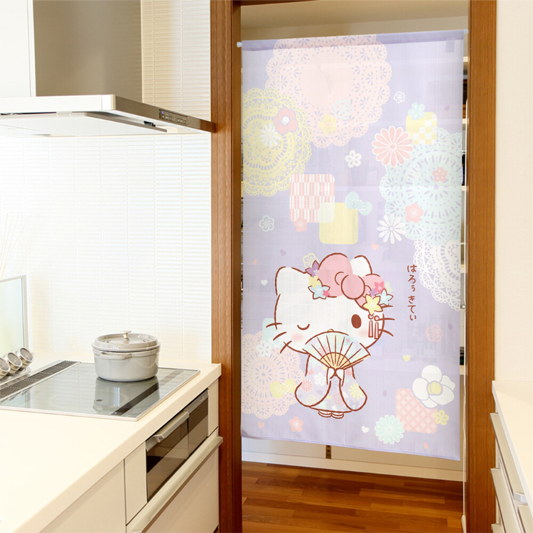 Sanrio Hello Kitty 門簾 85 x 150 cm 日本可愛圖案 #CM22D-97498