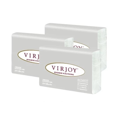 [$9.8起] Virjoy 唯潔雅 廚房紙 M-fold 3摺式抹手紙 紙巾 (1包250張) Y914CY2A