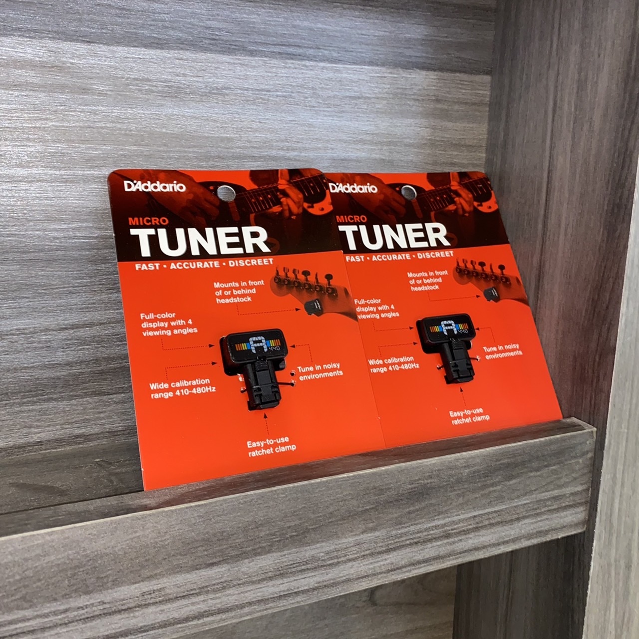 D'Addario Micro Tuner PW-CT-12 夾式調音器